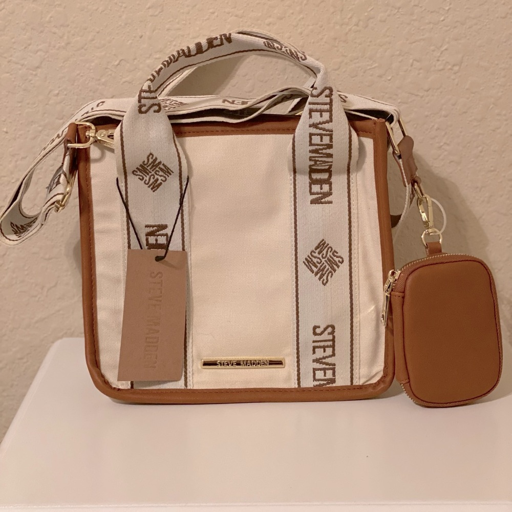 Steve Madden Bwebber brown purse